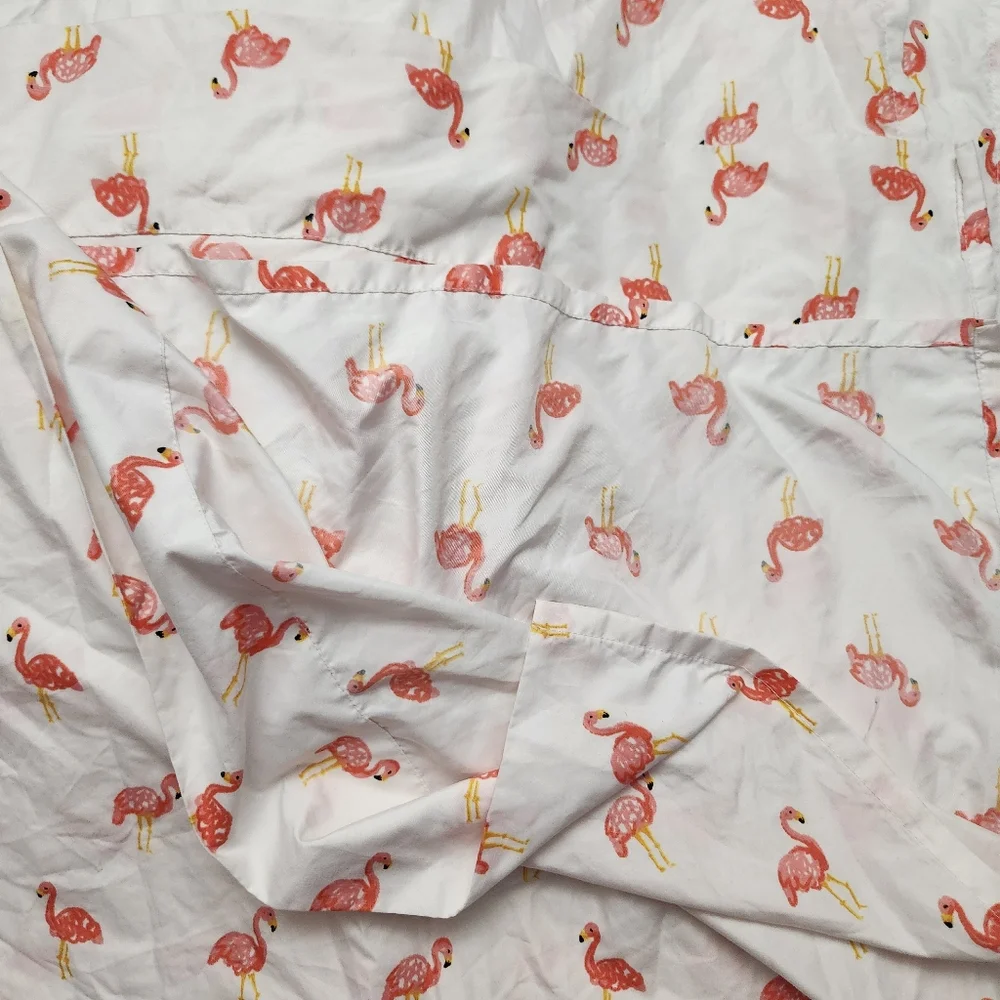 Pillowfort Sheet Set Pink Flamingos Twin Bed Size Microfiber Sheet Set F…